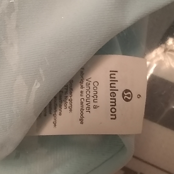 SOLD!!!  Lululemon Energy Bra Longline, Sz 6, BLGW - Picture 6 of 6